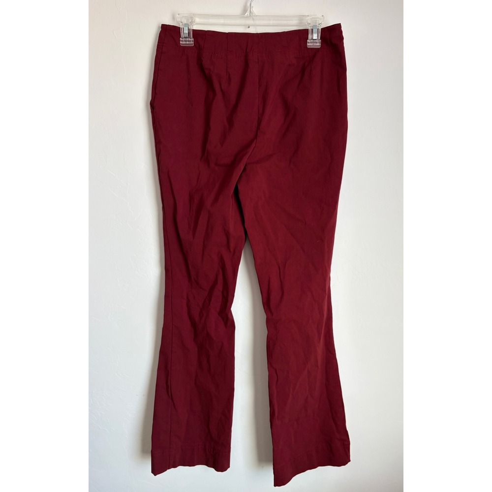 Free People Front Zip Flare Pants Boho Retro Indie Urban Festival Gypsy Career - Picture 4 of 7